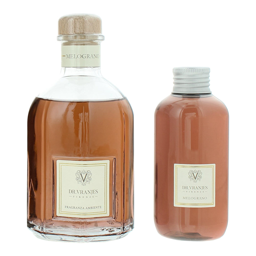 Dr. Vranjes Firenze Melograno 2 Piece Gift Set: Diffuser 250ml - Diffuser Refill - Product