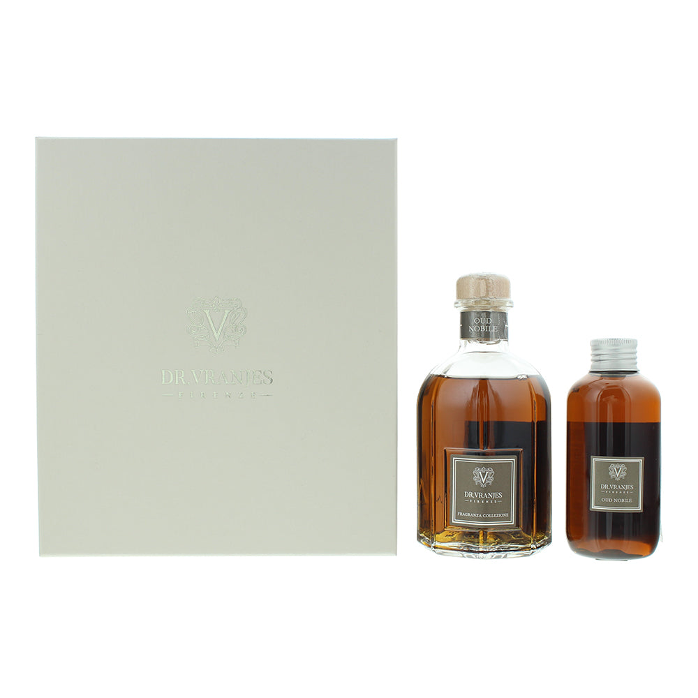 Dr. Vranjes Firenze Oud Nobile 2 Piece Gift Set: Diffuser 250ml - Diffuser Refil