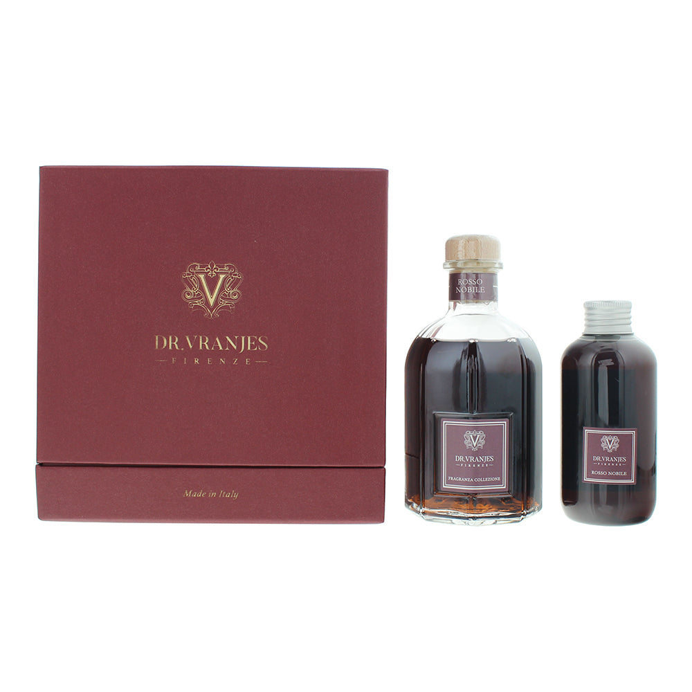 Dr. Vranjes Firenze Rosso Nobile 2 Piece Gift Set: Diffuser 250ml - Diffuser Ref