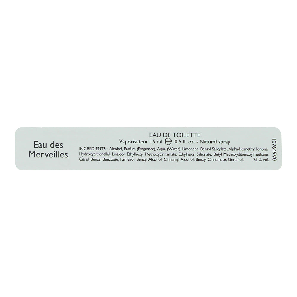 Hermès Eau Des Merveilles Eau de Toilette 15ml