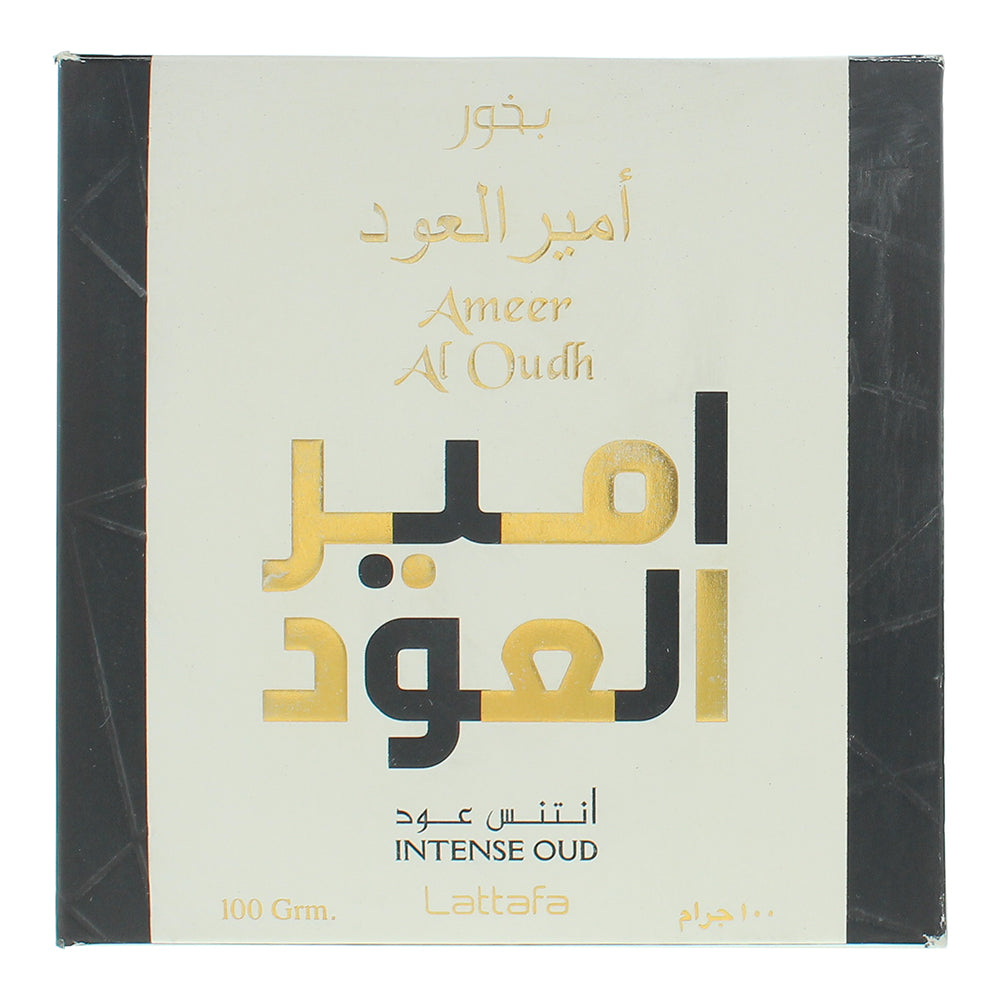 Lattafa Ameer Al Oudh Intense Oud Incense 100g - Box