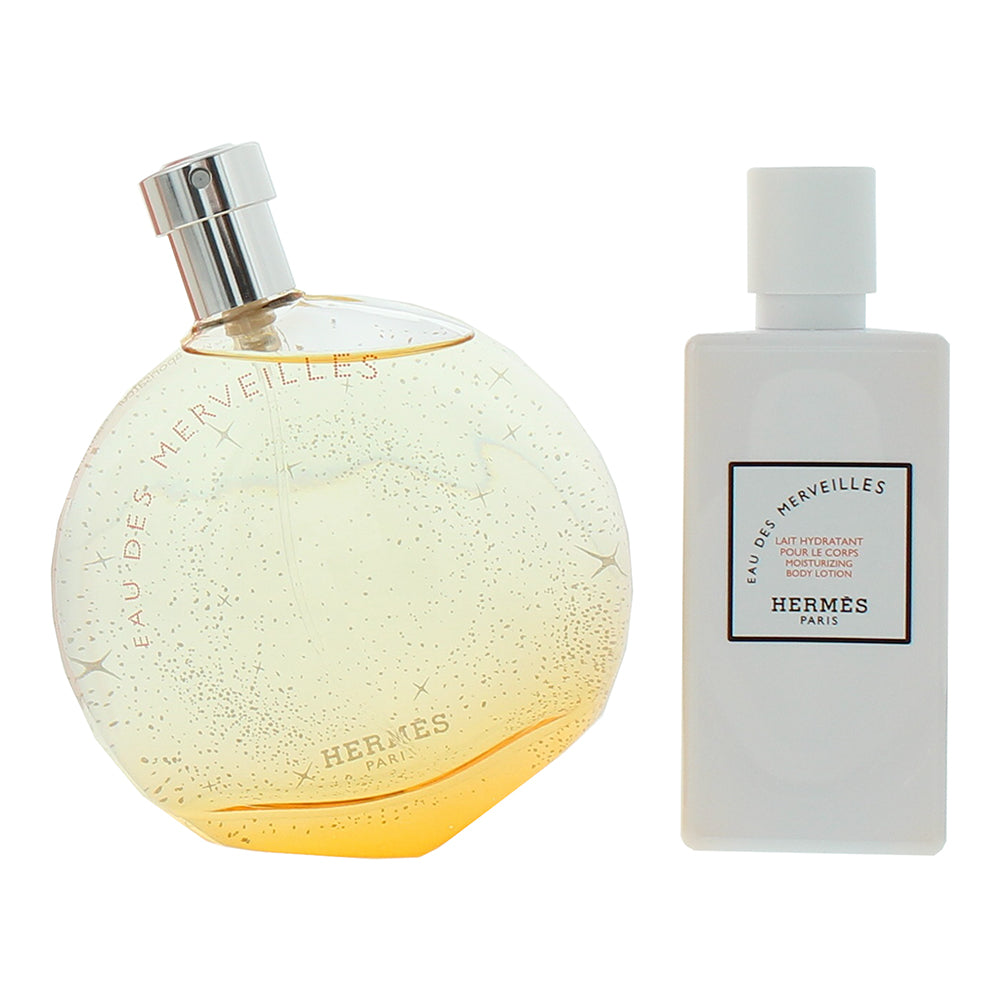 Hermès Eau Des Merveilles 2 Piece Gift Set: Eau de Toilette 100ml - Body Lotion  - Product