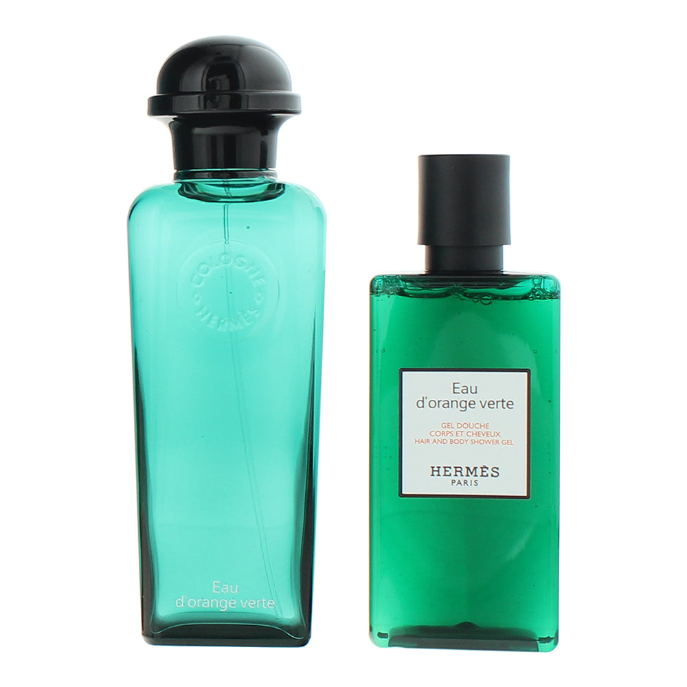 Hermès Eau D'orange Verte 2 Piece Gift Set: Eau de Cologne 100ml - Shower Gel 80 - Product