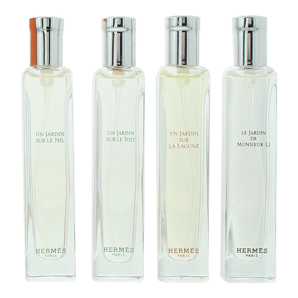 Hermès La Collection Des Parfums - Jardins 4 Piece Gift Set: Eau de Toilette 15m - Product