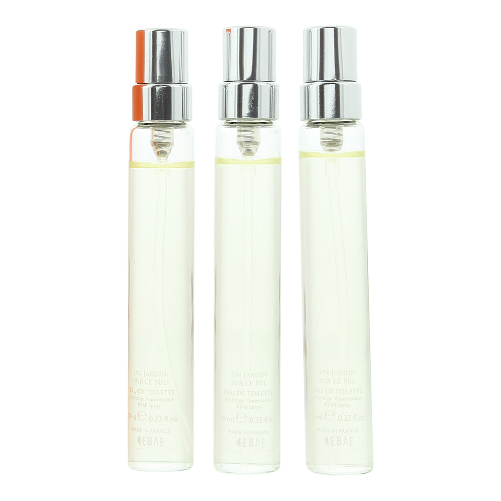 Hermès Un Jardin Sur Le Nil Refill 3 Piece Gift Set: Eau de Toilette 3 x 10ml - Product