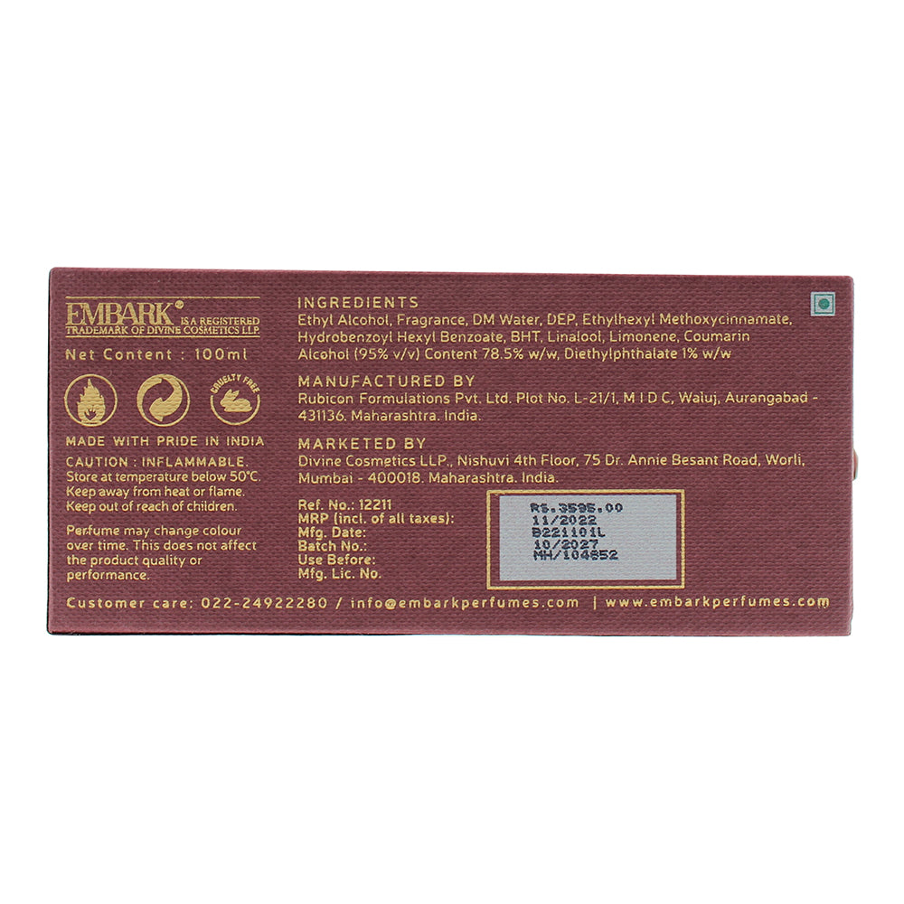 Embark Ananda Eau de Parfum 100ml