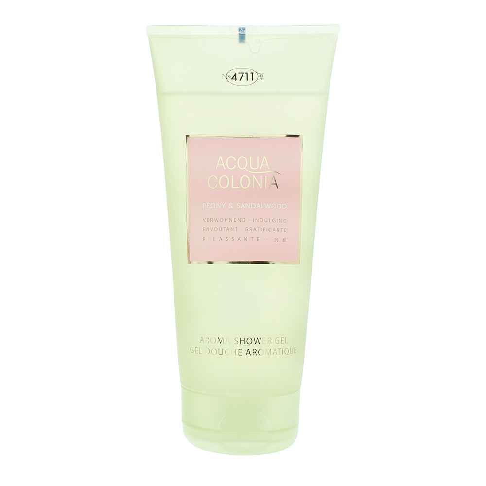 4711 Acqua Colonia Peony & Sandalwood Shower Gel 200ml - Product