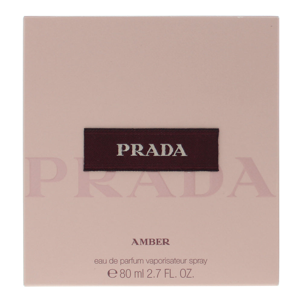 Prada Amber Eau de Parfum 80ml - Box
