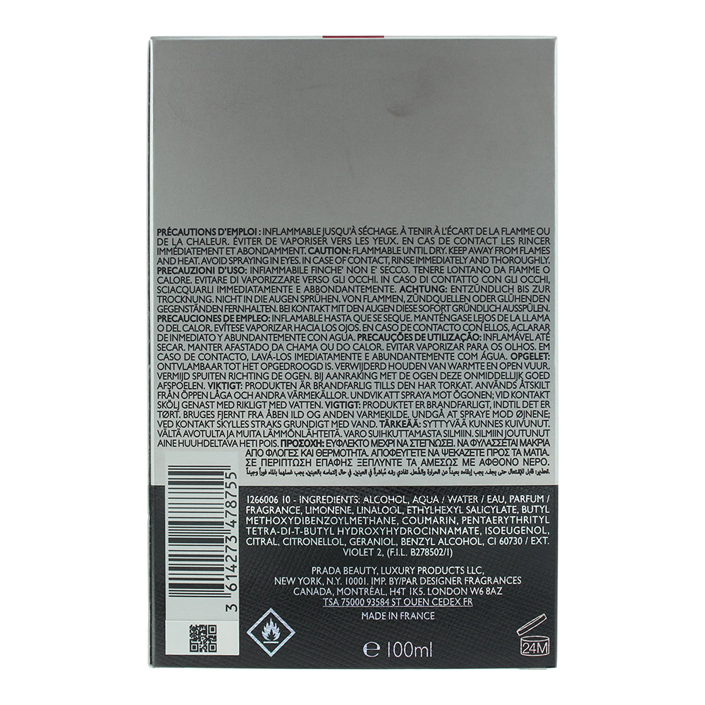 Prada Luna Rossa Eau de Toilette 100ml