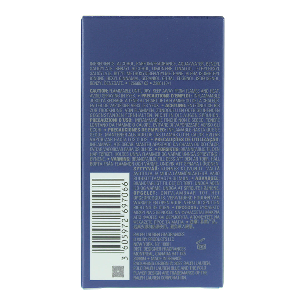 Ralph Lauren Polo Blue Parfum 40ml - Ingredients