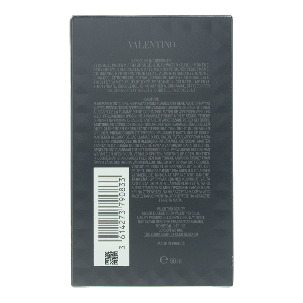 Valentino Uomo Born In Roma Eternal Night Eau de Toilette 50ml