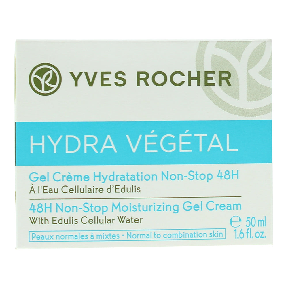 Yves Rocher Hydra Vegetal Non-Stop Moisture 48H Gel Cream 50ml - Box