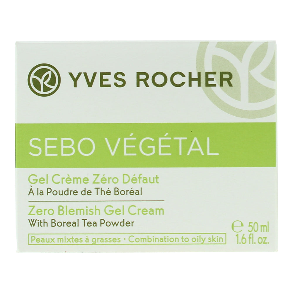 Yves Rocher Sebo Vegetal Zero Blemish Gel Cream 50ml - Box