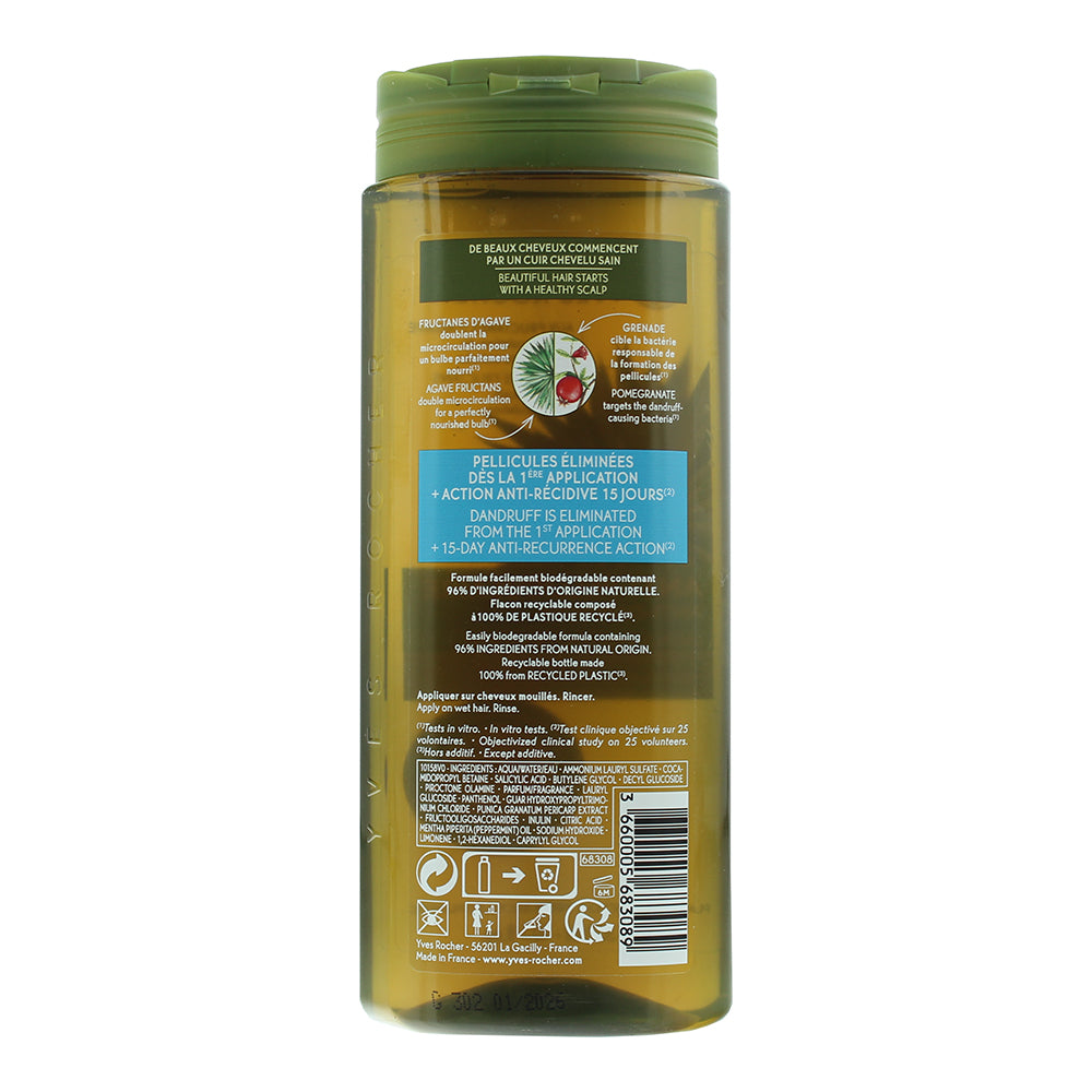 Yves Rocher Anti-Pelliculaire Anti-Dandruff Shampoo 300ml - Ingredients