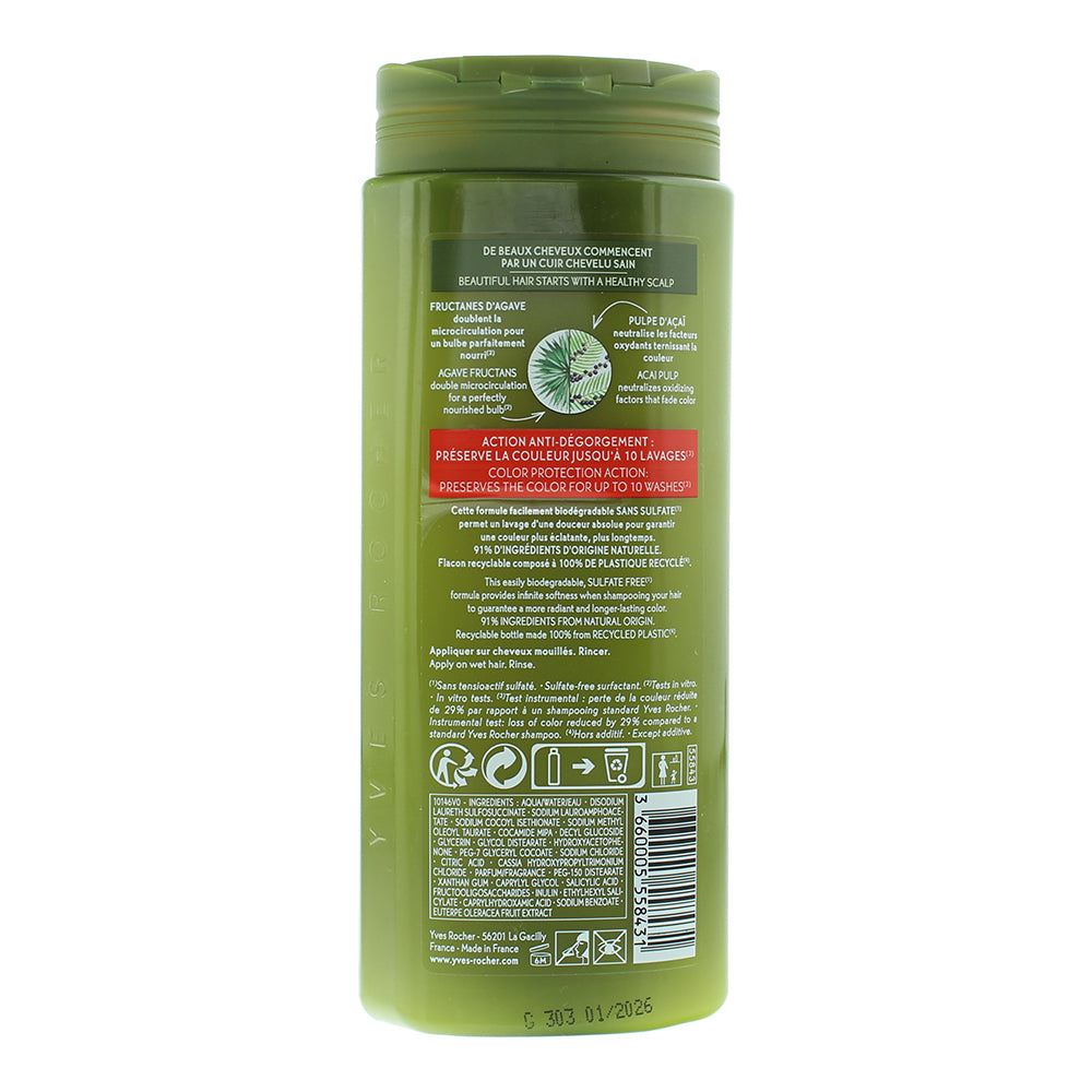 Yves Rocher Color Sulfate Free Lotion Shampoo 300ml - Ingredients