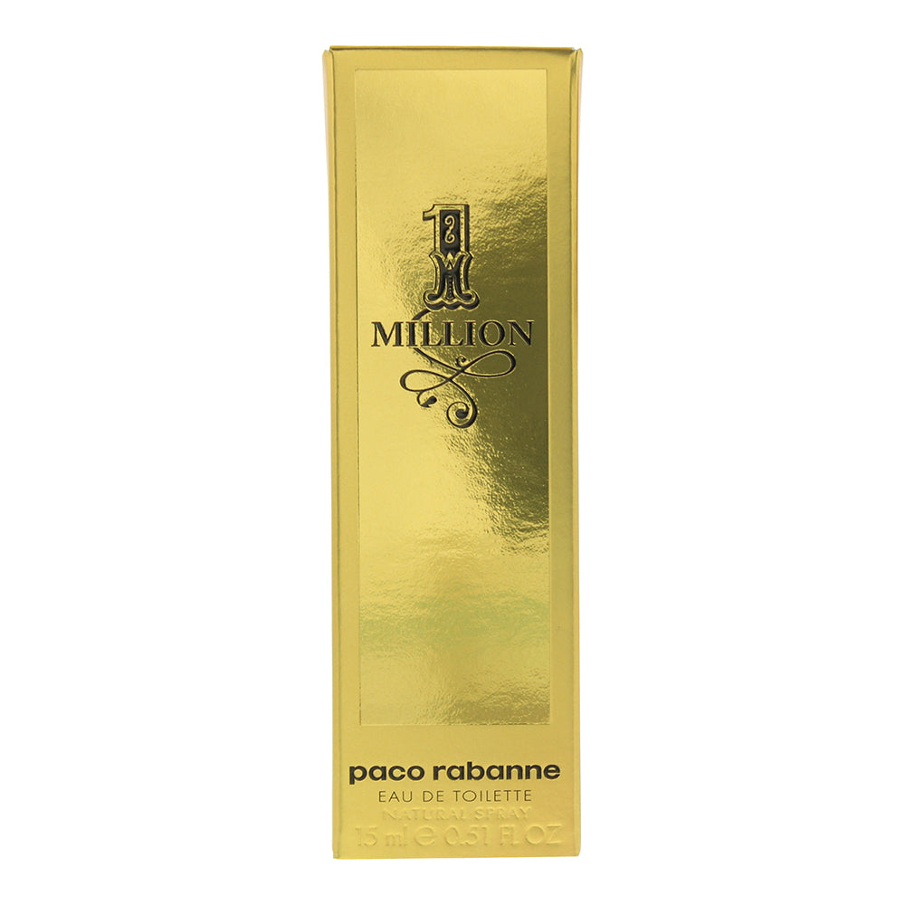 Paco Rabanne 1 Million Eau de Toilette 15ml - Box