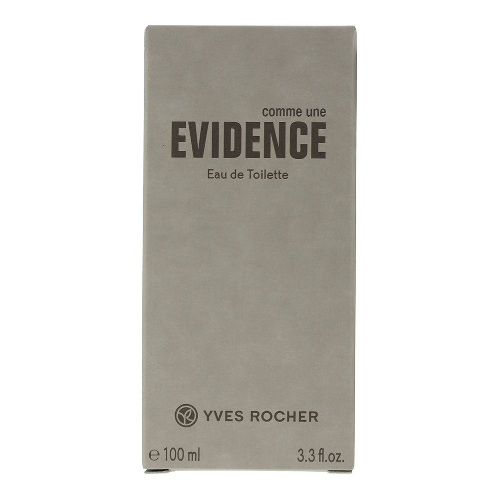 Yves Rocher Comme Une Evidence Homme Eau de Toilette 100ml - Box