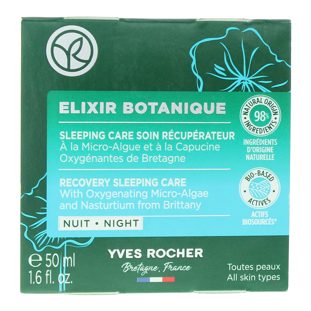 Yves Rocher Elixir Botanique Sleeping Care Night Cream 50ml - Box
