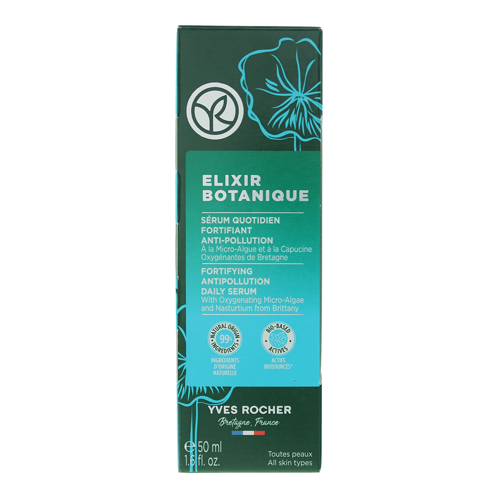 Yves Rocher Elixir Botanique Fortifying Anti-Pollution Serum 50ml - Box