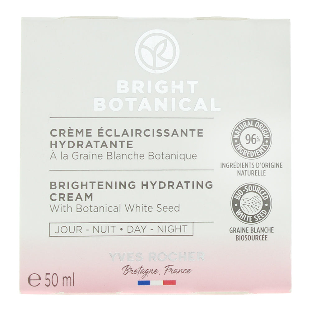Yves Rocher Bright Botanical Brightening Hydrating Cream 50ml - Box