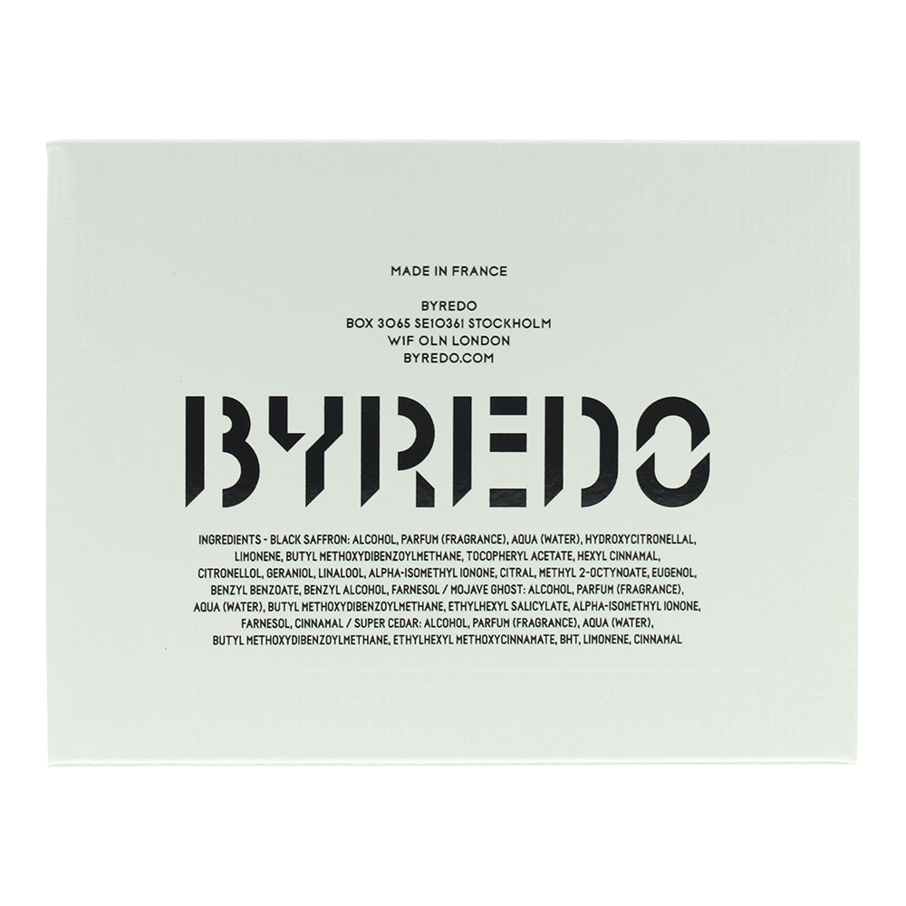 Byredo La Sélection Boisée 3 Piece Gift Set: Eau de Parfum 3 x 12ml