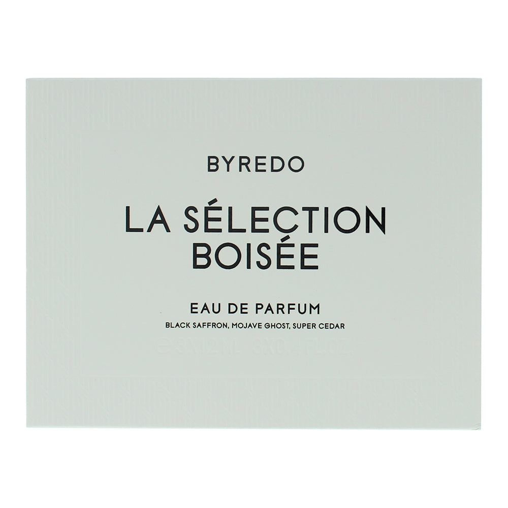 Byredo La Sélection Boisée 3 Piece Gift Set: Eau de Parfum 3 x 12ml - Box