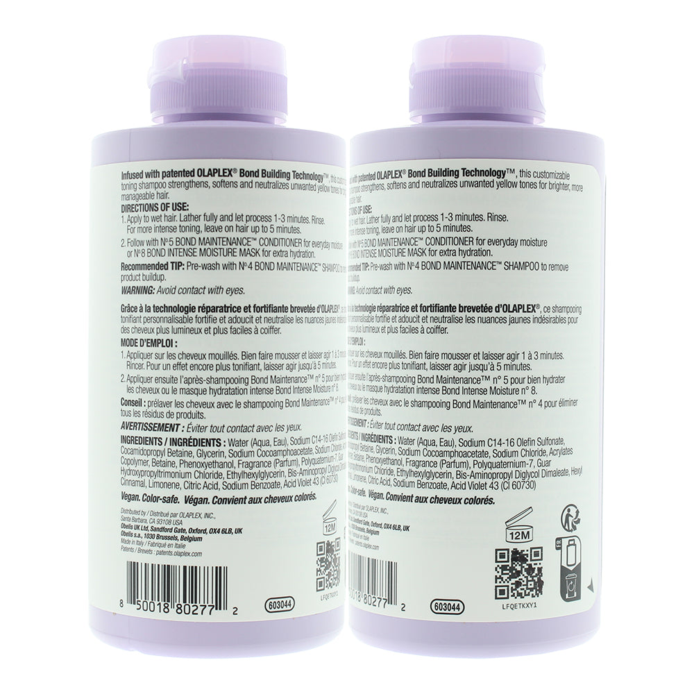 Olaplex No. 4 Blonde Enhancer Toning Shampoo 250ml