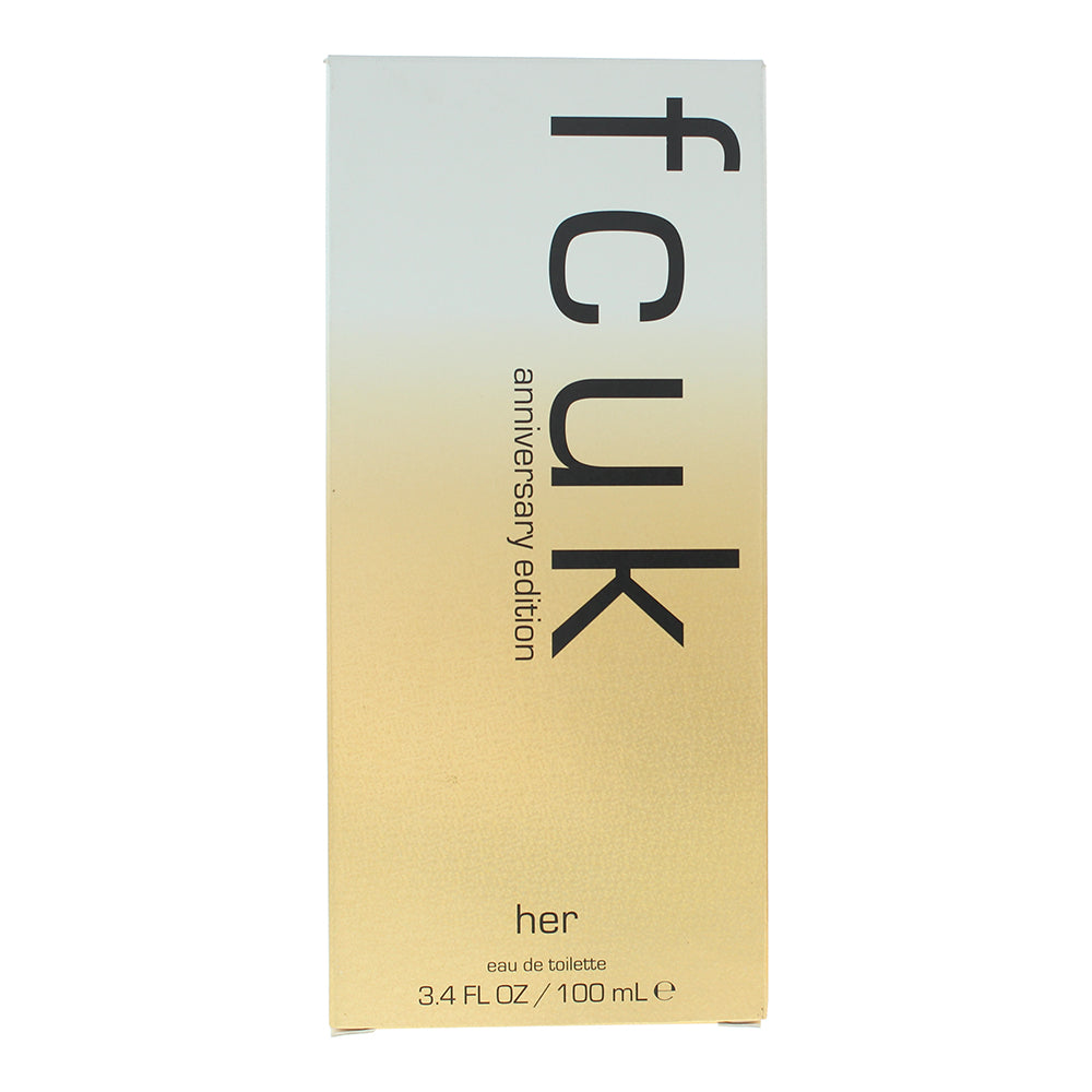 FCUK Her Anniversary Edition Eau de Toilette 100ml - Box