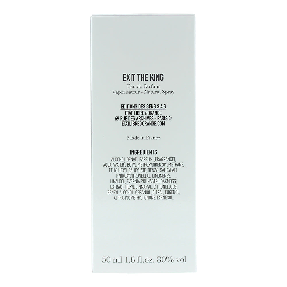 Etat Libre D'orange Exit The King Eau de Parfum 50ml