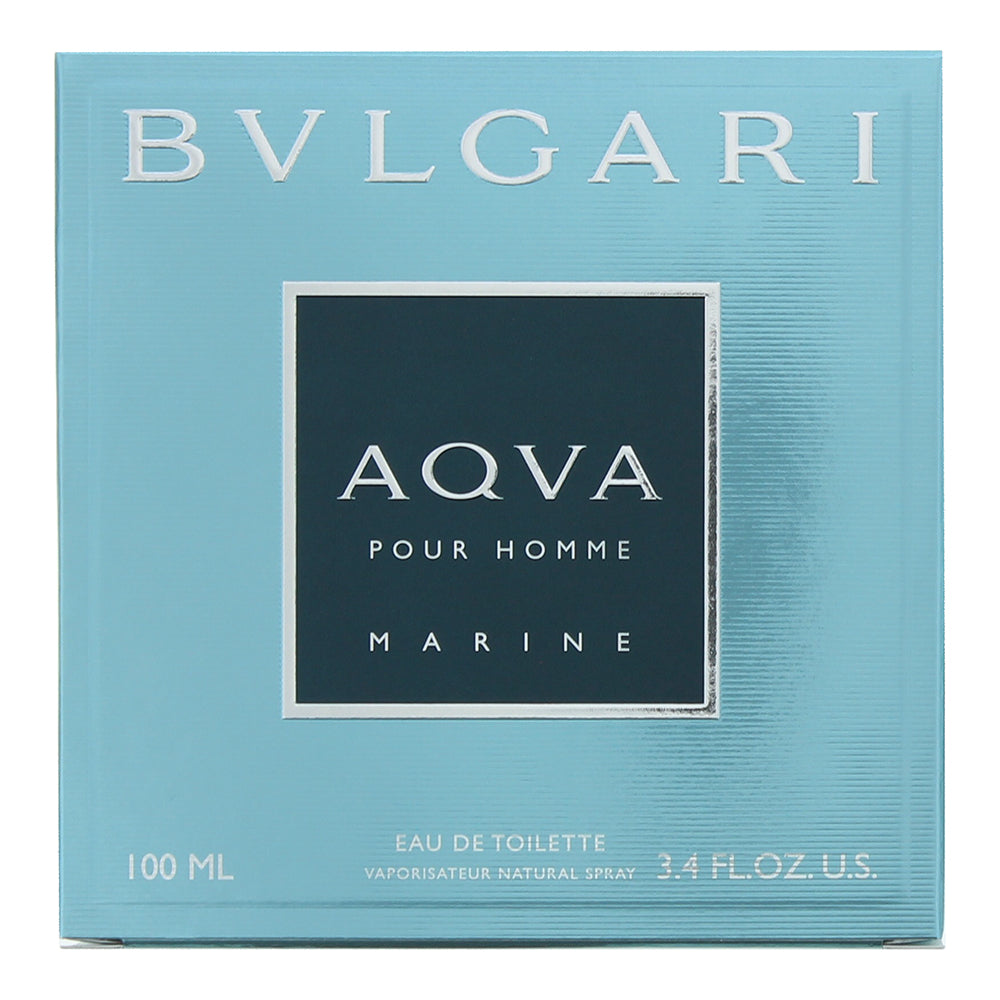 Bulgari Aqva Marine Pour Homme Eau de Toilette 100ml - Box