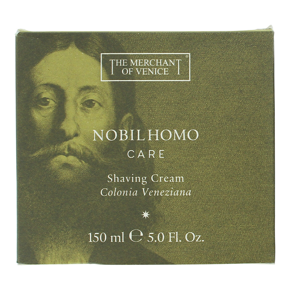 The Merchant Of Venice Nobil Homo Care Colonia Veneziana Shaving Cream 150ml - Box