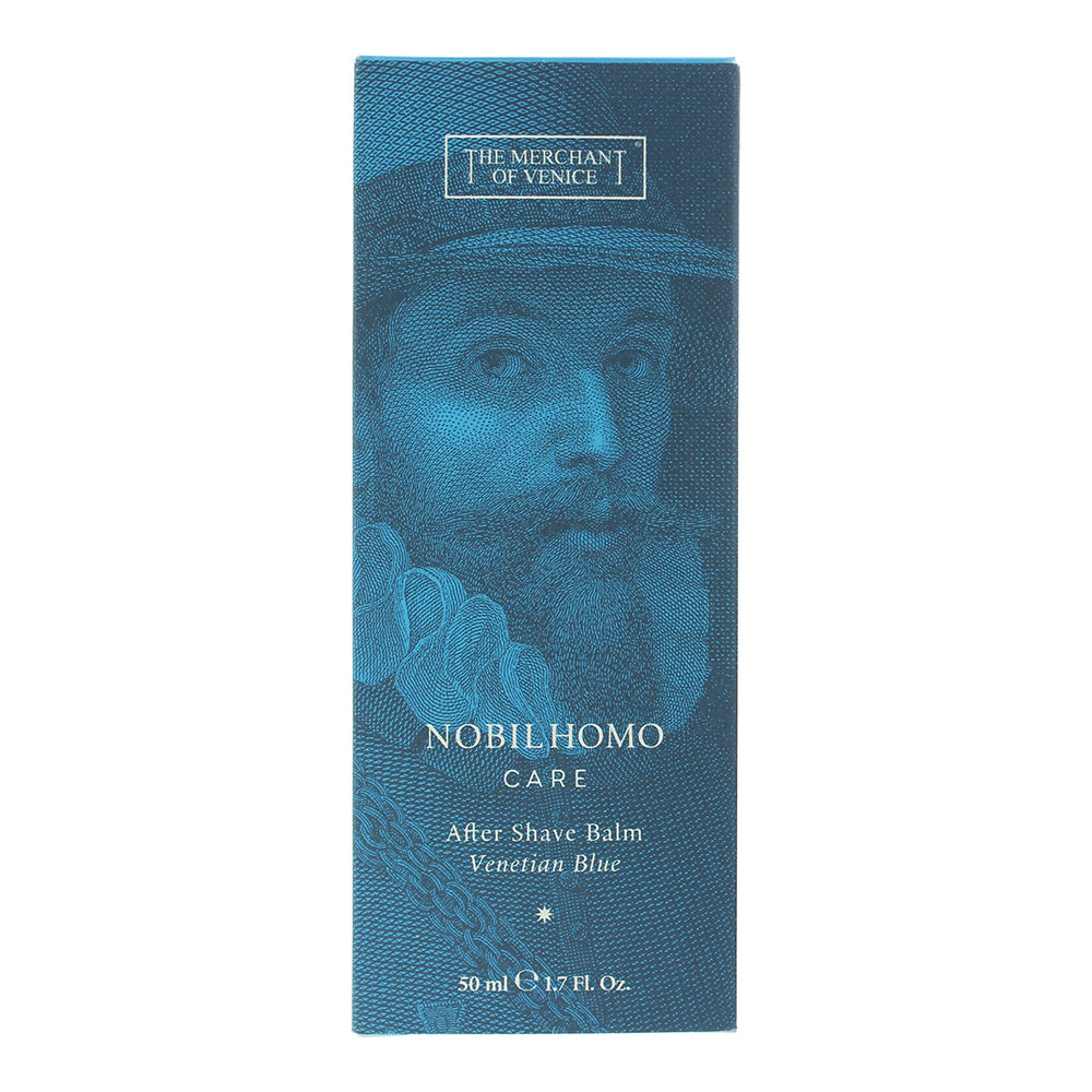 The Merchant Of Venice Nobil Homo Care Venetian Blue Aftershave Balm 50ml - Box