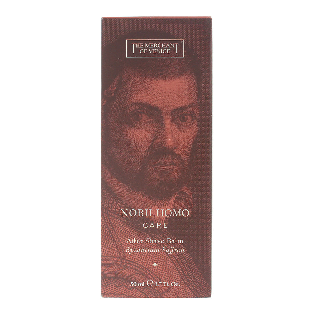 The Merchant Of Venice Nobil Homo Care Byzantium Saffron Aftershave Balm 50ml - Box