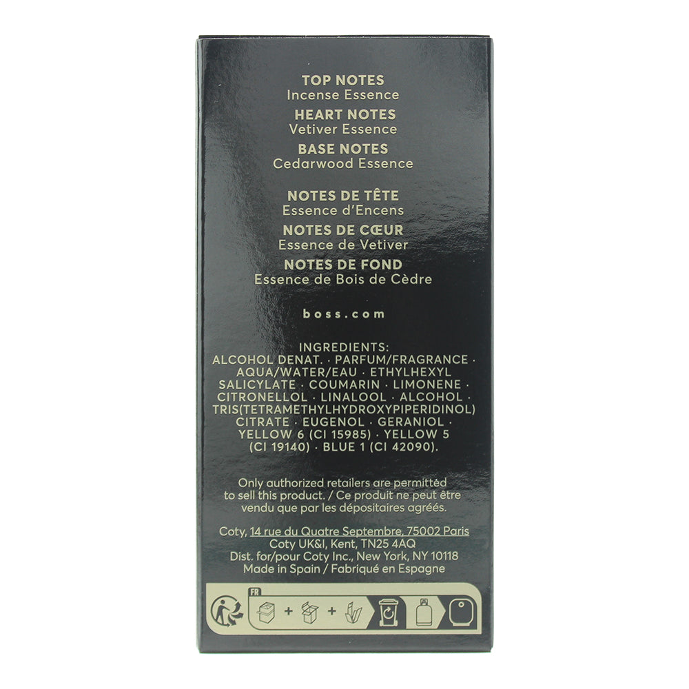 Hugo Boss Bottled Elixir Parfum Intense 50ml - Ingredients