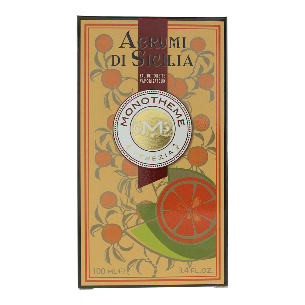 Monotheme Agrumi Amari Di Sicilia Eau de Toilette 100ml - Box