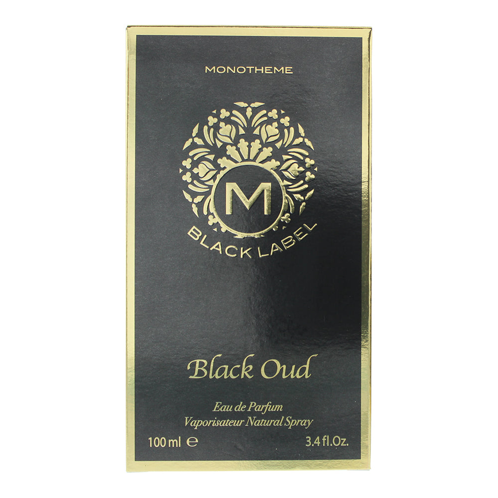 Monotheme Black Oud Eau de Parfum 100ml - Box