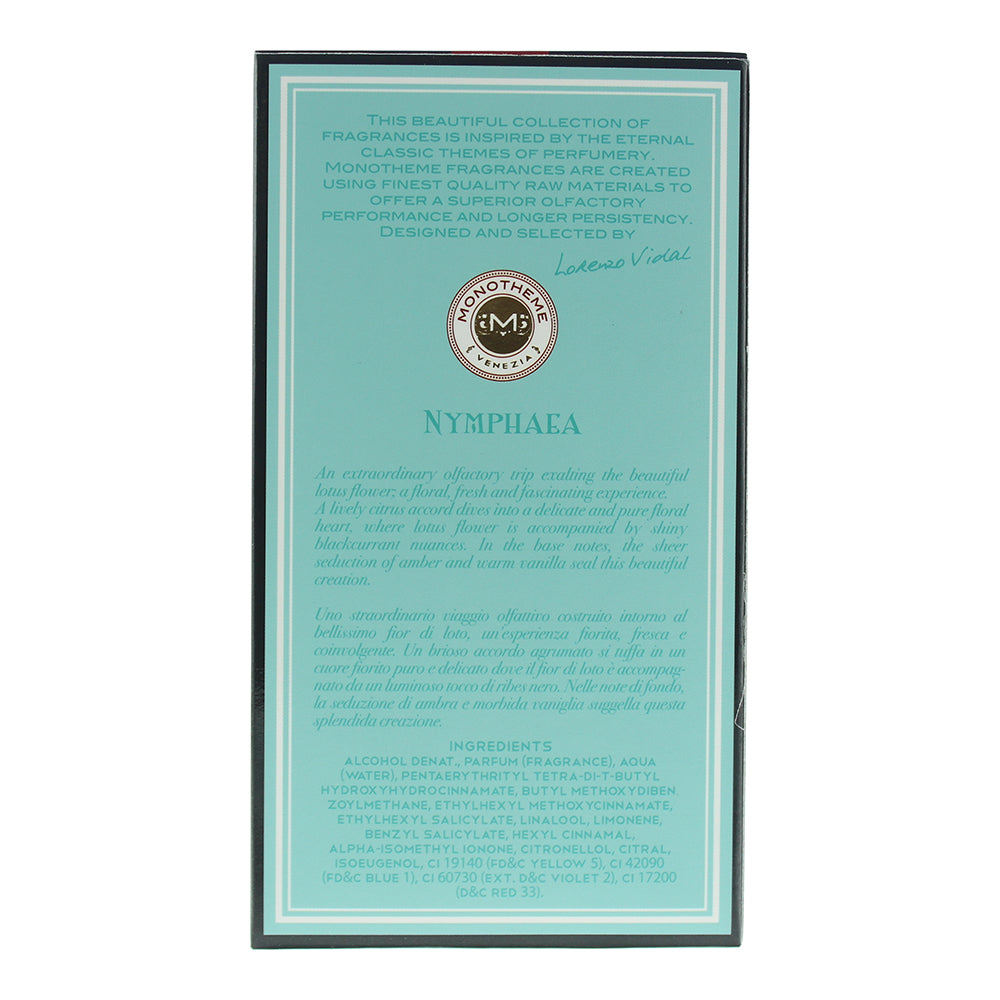Monotheme Nymphaea Eau de Toilette 100ml