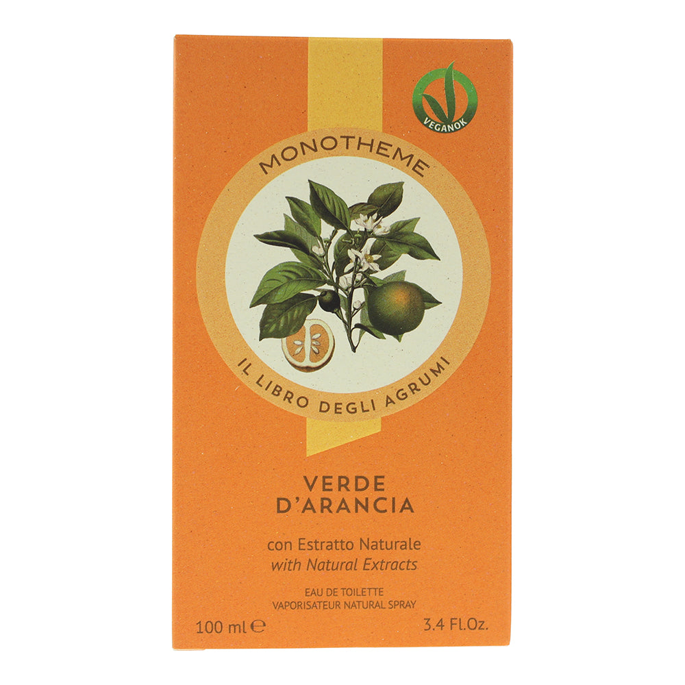 Monotheme Verde d'Arancia Eau de Toilette 100ml - Box