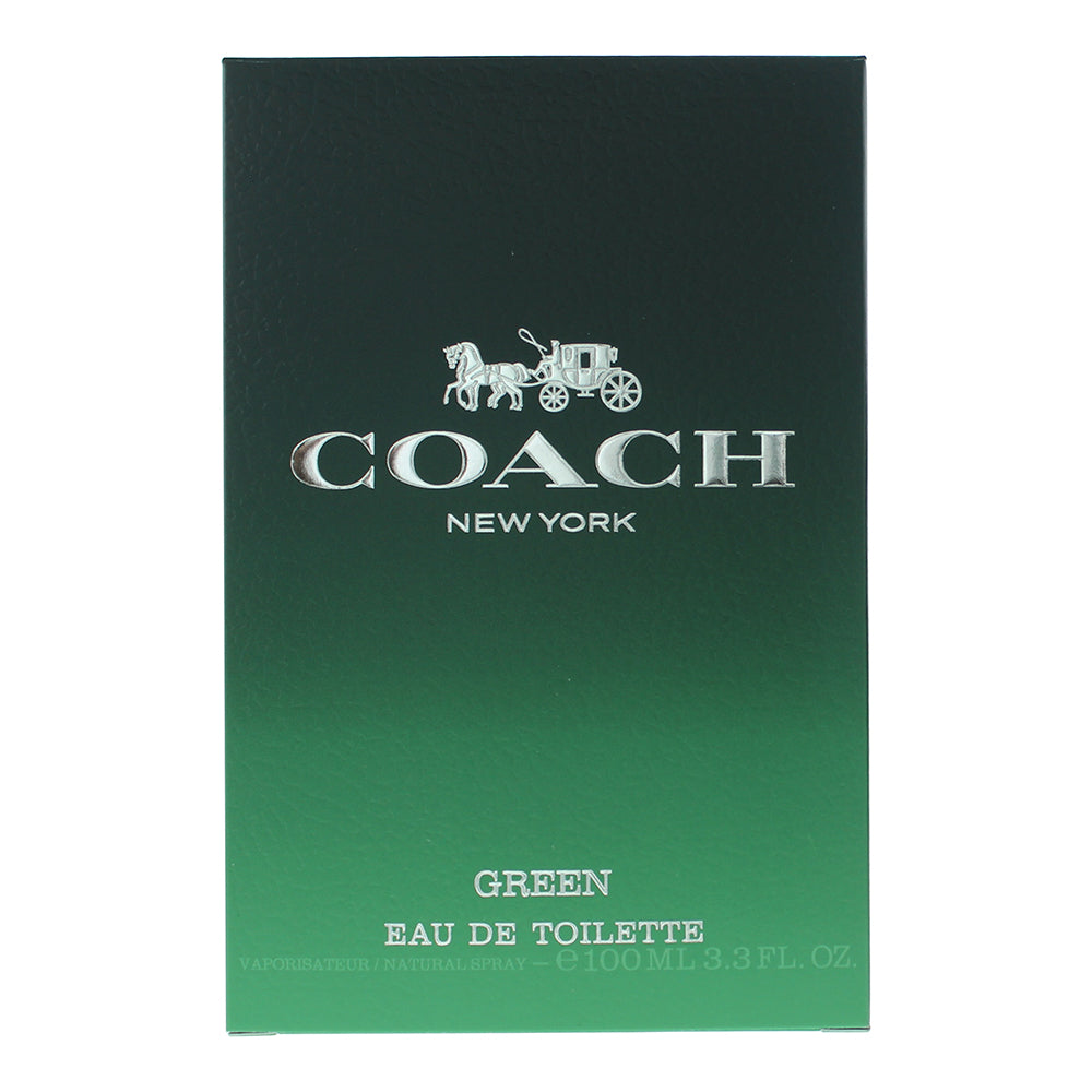 Coach Green Eau de Toilette 100ml - Box