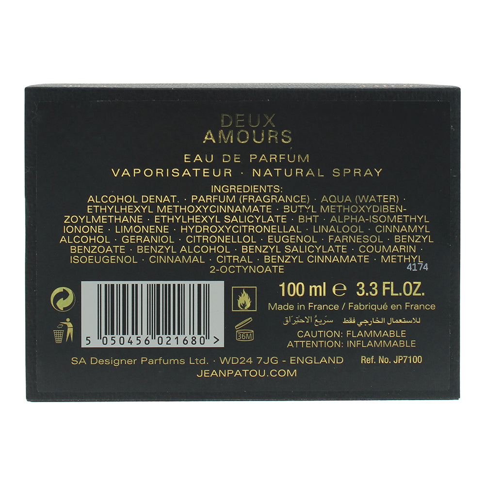 Jean Patou Collection Héritage Deux Amours Eau de Parfum 100ml