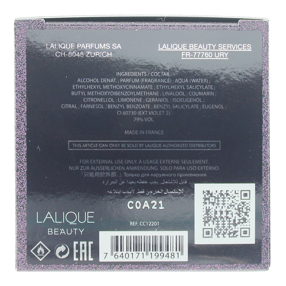 Lalique Amethyst Exquise Eau de Parfum 100ml