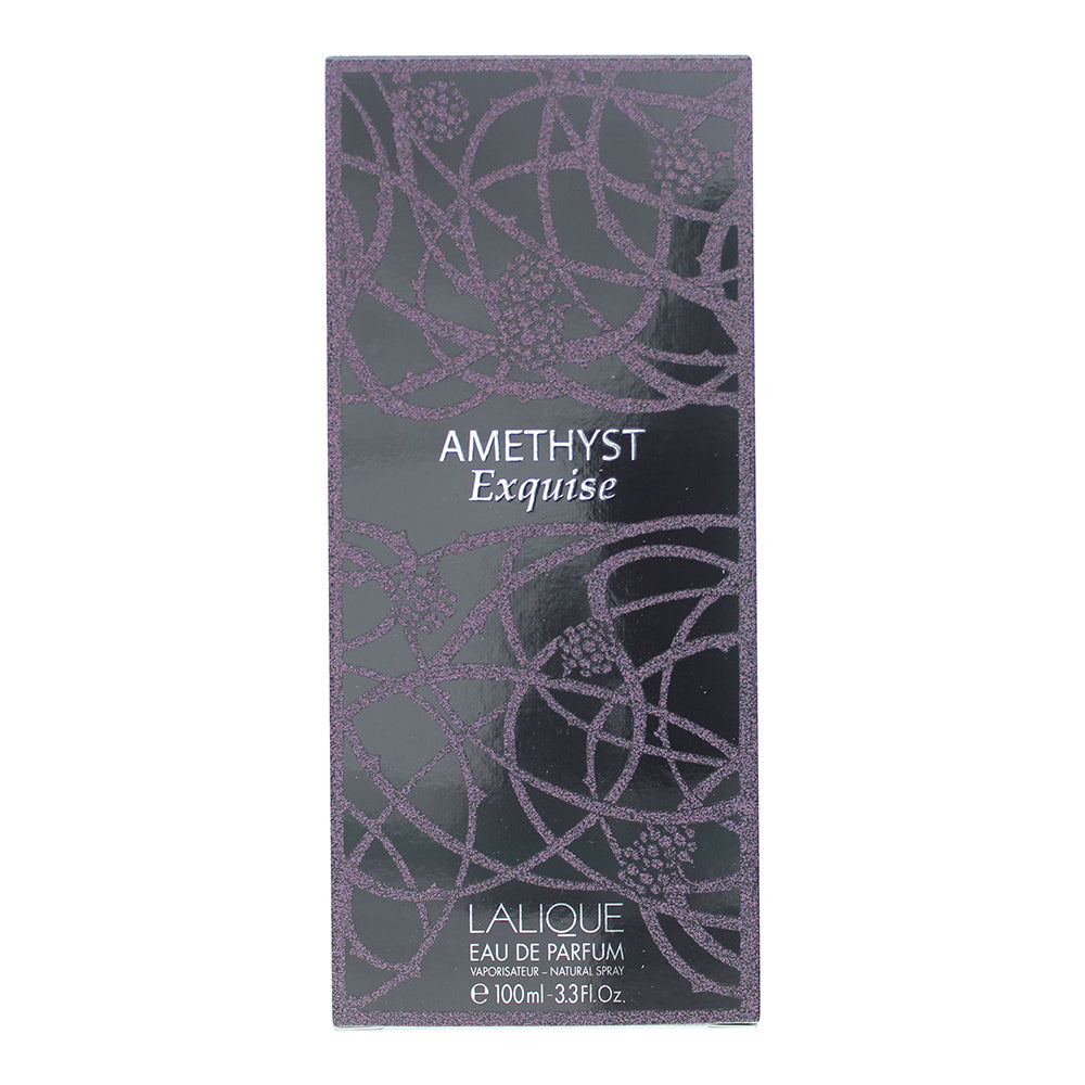 Lalique Amethyst Exquise Eau de Parfum 100ml - Box