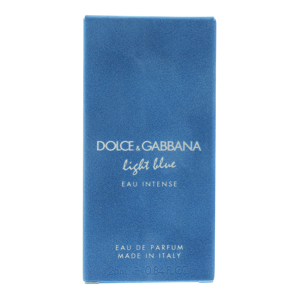Dolce & Gabbana Light Blue Eau Intense Eau de Parfum 25ml - Box