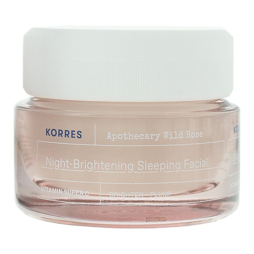 Korres Apothecary Wild Rose Brightening Sleeping Facial Night Cream 40ml - Product