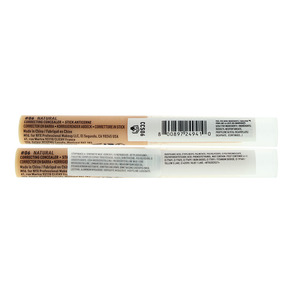 NYX Pro Fix Stick Correcting 06 Natural Concealer 1.6g