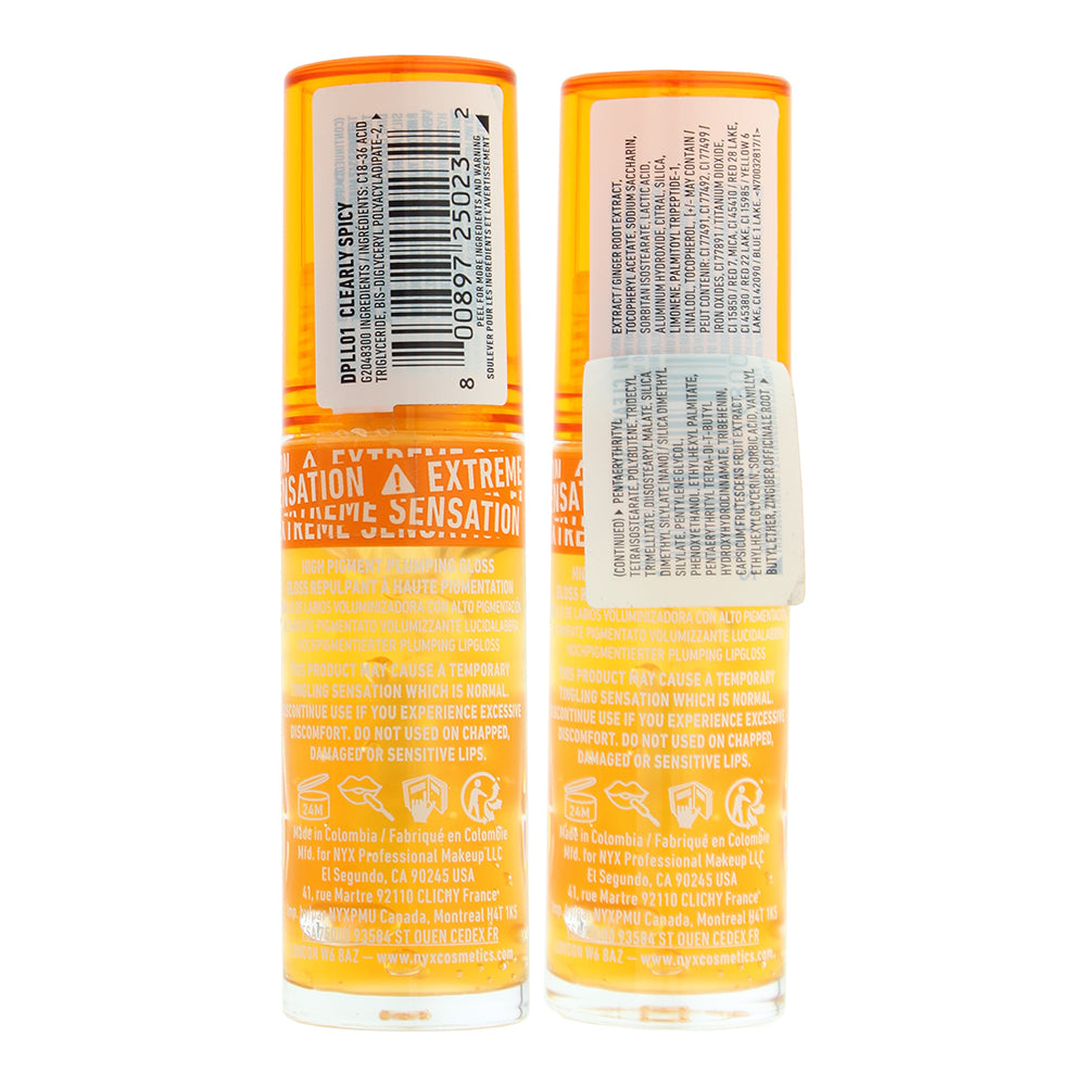 NYX Duck Plump 01 Clearly Spicy Lip Plumper 7ml