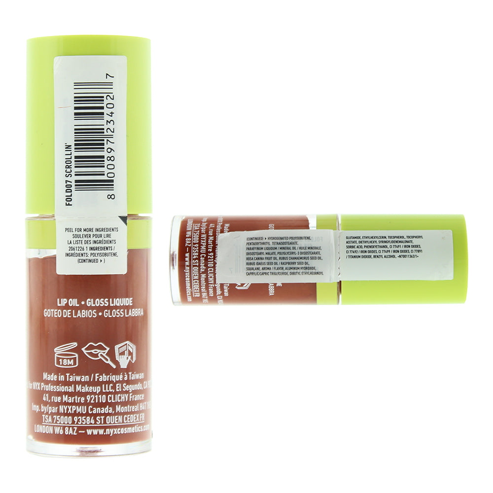 NYX Fat Oil Lip Drip Scrollin' Lip Oil 4.8ml