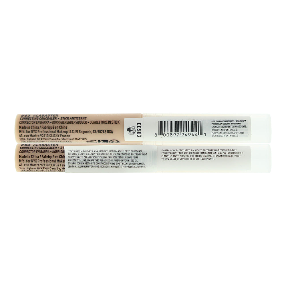 NYX Pro Fix Stick Correcting 03 Alabaster Concealer 1.6g