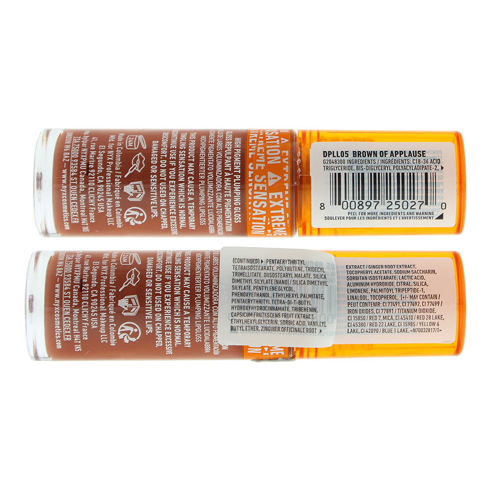 NYX Duck Plump 05 Brown Of Applause Lip Plumper 7ml