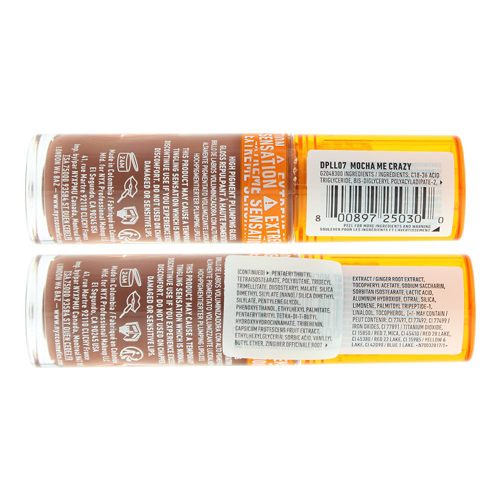 NYX Duck Plump 07 Mocha Me Crazy Lip Plumper 7ml
